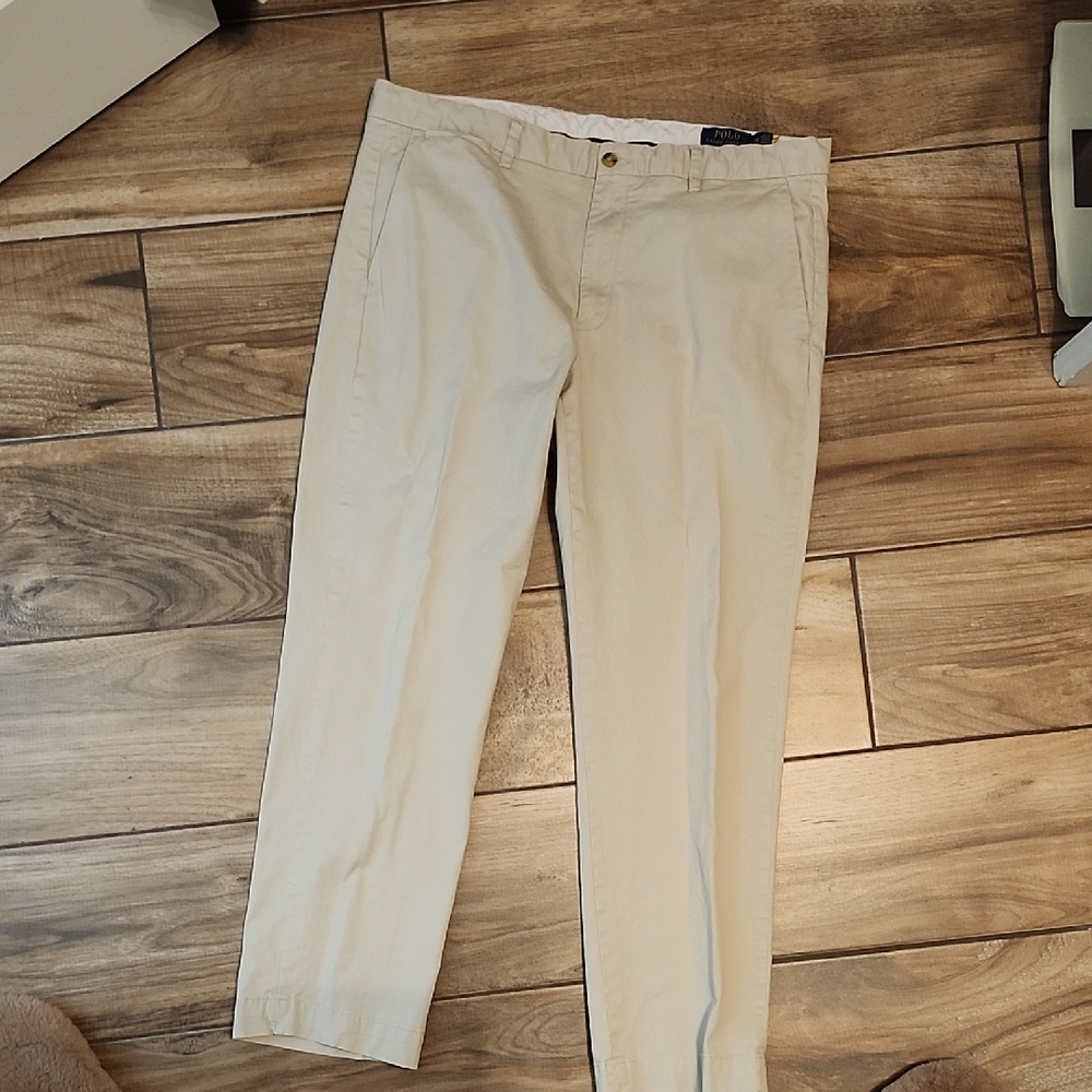 Ralph Lauren Men's Cream Chinos